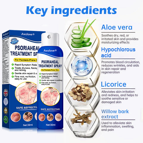 Awzlove® PsoriaHeal  Treatment Spray(Suitable for all skin conditions)