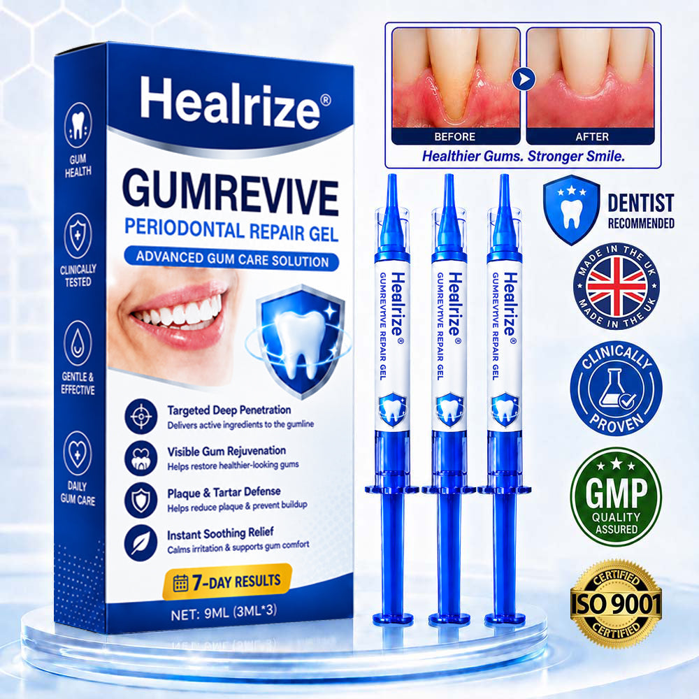 🦷🦢Healrize® GumRevive gel for the regeneration of the tooth-supporting apparatus (for bleeding gums, receding gums, and loose teeth)🐰