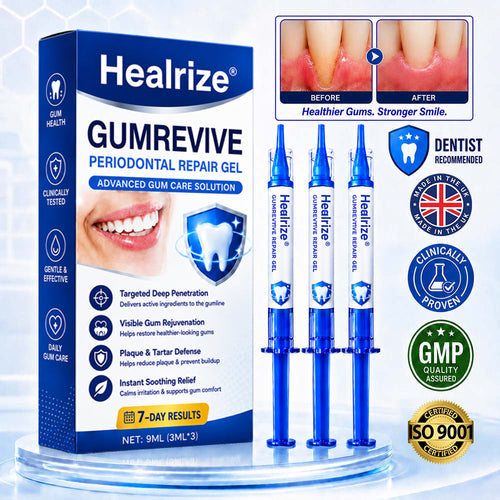 🦷🦢Healrize® GumRevive gel for the regeneration of the tooth-supporting apparatus (for bleeding gums, receding gums, and loose teeth)🐰