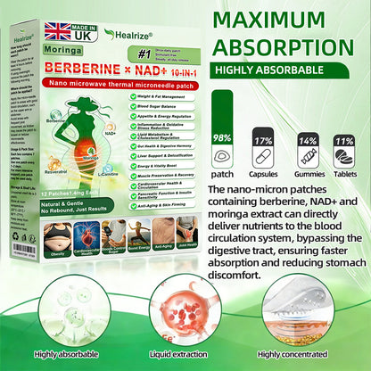 𝑶𝒇𝒇𝒊𝒄𝒊𝒂𝒍 𝑺𝒕𝒐𝒓𝒆  | 🩹👨‍⚕️Healrize®𝑴𝒐𝒓𝒊𝒏𝒈𝗮 · 𝗕𝗲𝗿𝗯𝗲𝗿𝙞𝙣𝙚 × 𝙉𝘼𝐃+ 𝟏𝟎-𝐢𝐧-𝟏 𝗔𝗱𝘃𝗮𝗻𝗰𝙚𝙙 Nano Microwave Thermal Metabolic Patch(𝐉𝐮𝐬𝐭 𝐨𝐧𝐜𝐞 𝐚 𝐝𝐚𝐲, 𝐯𝐢𝐬𝐢𝐛𝐥𝐞 𝐜𝐡𝐚𝐧𝐠𝐞𝐬 𝐢𝐧 𝟕 𝐝𝐚𝐲𝐬） ✅ 𝐅𝐨𝐫 𝐨𝐛𝐞𝐬𝐢𝐭𝐲, 🅛🅞🅞🅢🅔 🅢🅚🅘🅝,𝐝𝐢𝐚𝐛𝐞𝐭𝐞𝐬, 𝐬𝐥𝐞𝐞𝐩 𝐚𝐩𝐧𝐞𝐚, 𝐣𝐨𝐢𝐧𝐭 𝐢𝐬𝐬𝐮𝐞𝐬, 𝐚𝐧𝐝 𝐦𝐨𝐫𝐞 ❤👑
