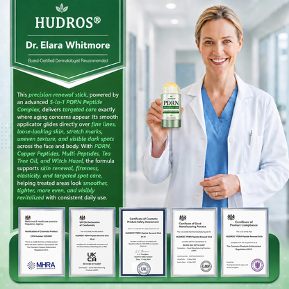 Hudros® 👨‍⚕️𝑷𝑫𝑹𝑵 𝑨𝒏𝒕𝒊-𝑨𝒈𝒊𝒏𝒈 & 𝑻𝒂𝒓𝒈𝒆𝒕𝒆𝒅 𝑺𝒑𝒐𝒕 𝑹𝒆𝒏𝒆𝒘𝒂𝒍 𝑺𝒕𝒊𝒄𝒌（𝑯𝒆𝒍𝒑𝒔 𝑺𝒎𝒐𝒐𝒕𝒉 𝑾𝒓𝒊𝒏𝒌𝒍𝒆𝒔, 𝑺𝒖𝒑𝒑𝒐𝒓𝒕 𝑭𝒊𝒓𝒎𝒆𝒓-𝑳𝒐𝒐𝒌𝒊𝒏𝒈 𝑺𝒌𝒊𝒏, 𝒂𝒏𝒅 𝑰𝒎𝒑𝒓𝒐𝒗𝒆 𝑻𝒉𝒆 𝑨𝒑𝒑𝒆𝒂𝒓𝒂𝒏𝒄𝒆 𝑶𝒇 𝑽𝒊𝒔𝒊𝒃𝒍𝒆 𝑺𝒑𝒐𝒕𝒔）🟧