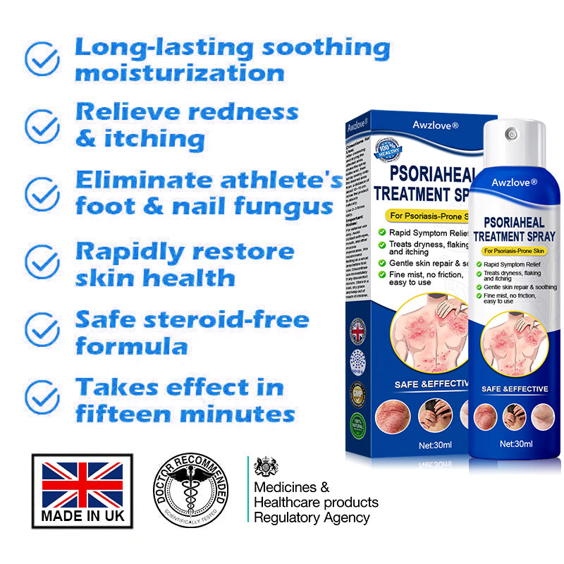 Awzlove® PsoriaHeal  Treatment Spray(Suitable for all skin conditions)